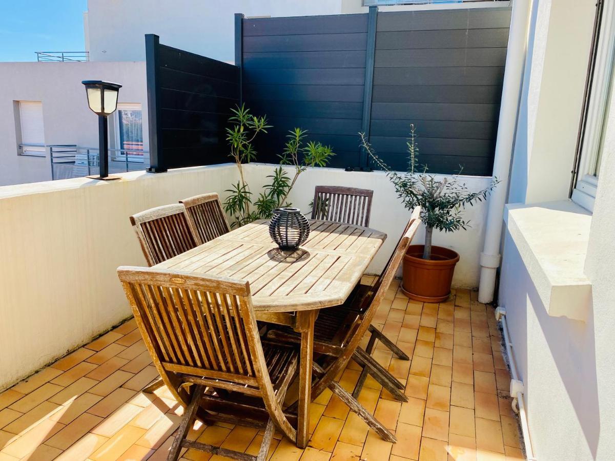 "Le Jardin" Superbe T2 Parking, Clim & Terrasse ! Apartman Sète Kültér fotó
